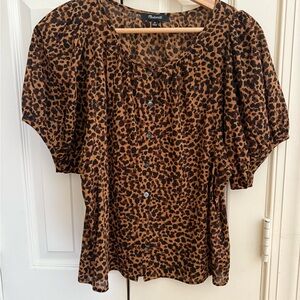 Madewell button down blouse XS